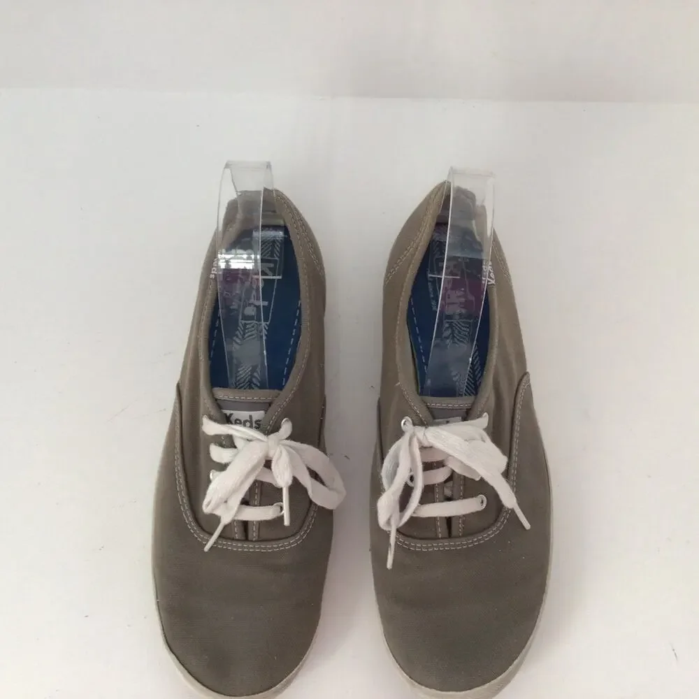Keds Tan Canvas Sneakers Sz 9.5